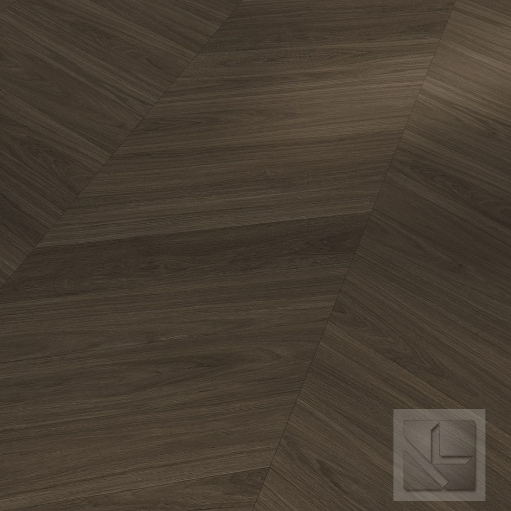 Кварц вінілова плитка для підлоги Parador TrendTime 10 DB Chevron Oak Oxford dark brown 1750866